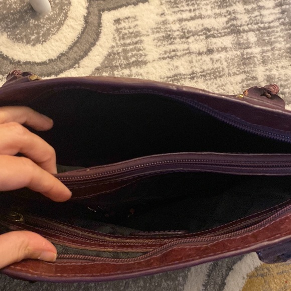 Pure leather handbag - Picture 6 of 7